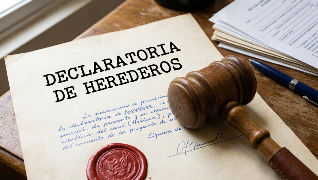 como obtener declaratoria de herederos y cuanto tarda